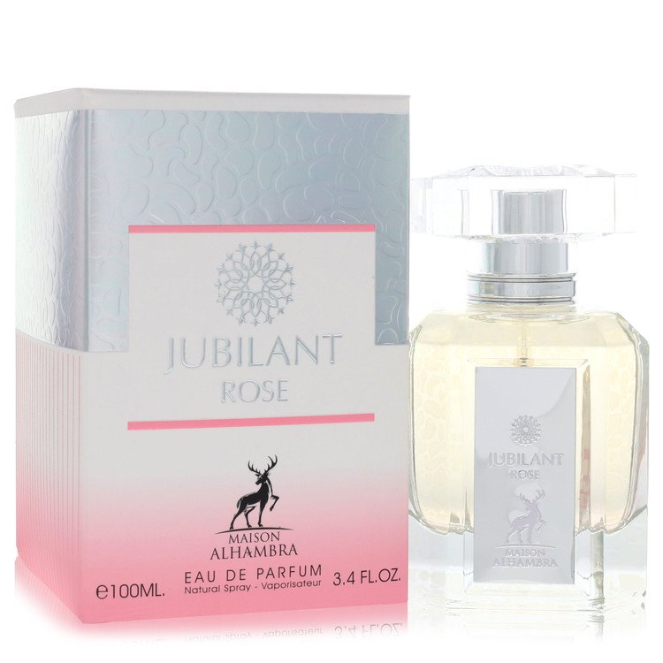 Maison Alhambra Jubilant Rose 3.4 oz Eau De Parfum Spray For Women By Maison Alhambra
