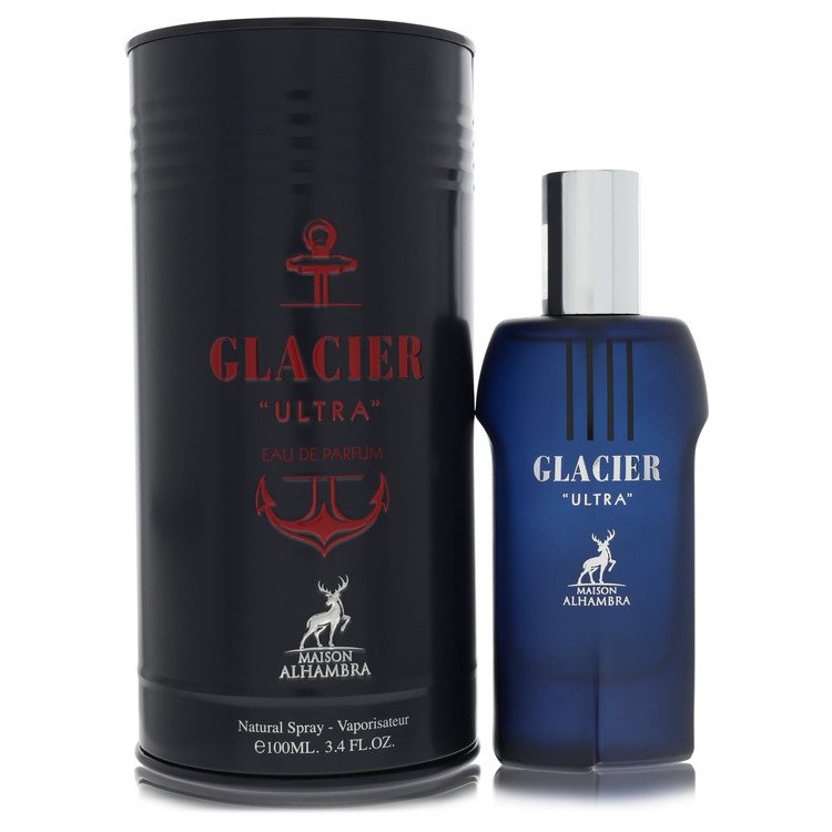 Maison Alhambra Glacier Ultra 3.4 oz Eau De Parfum Spray For Men By Maison Alhambra