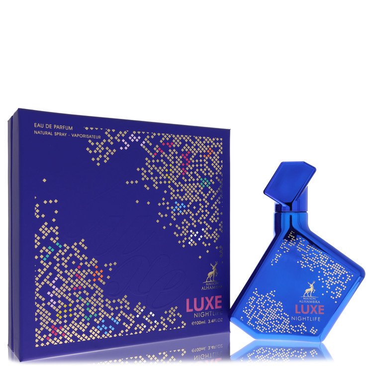 Maison Alhambra Luxe Nightlife 3.4 oz Eau De Parfum Spray For Men By Maison Alhambra