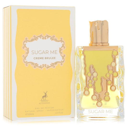 Maison Alhambra Sugar Me Creme Brulee 3.4 oz Eau De Parfum Spray For Women By Maison Alhambra