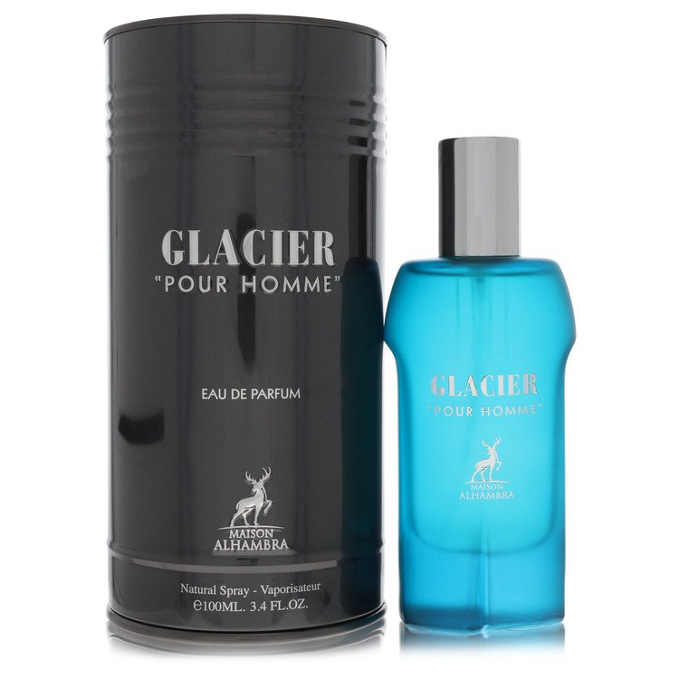 Maison Alhambra Glacier Pour Homme 3.4 oz Eau De Parfum Spray For Men By Maison Alhambra