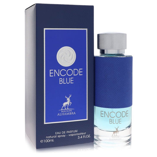 Maison Alhambra Encode Blue 3.4 oz Eau De Parfum Spray For Men By Maison Alhambra