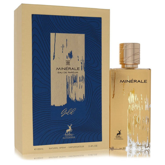 Maison Alhambra Minerale Gold 3.4 oz Eau De Parfum Spray For Women By Maison Alhambra