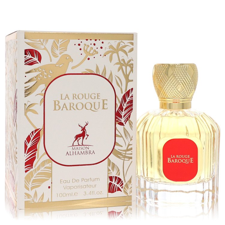 Maison Alhambra Baroque Rouge 540 Eau De Parfum Spray 3.4 oz Eau De Parfum Spray (Unisex) For Women By Maison Alhambra