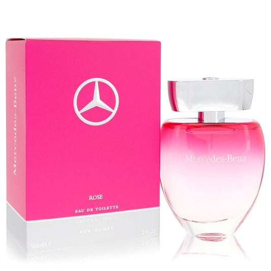 Mercedes Benz Rose 3 oz Eau De Toilette Spray For Women By Mercedes Benz