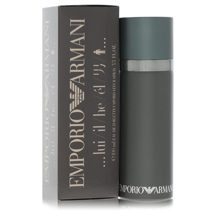 Emporio Armani 3.4 oz Eau De Toilette Spray For Men By Giorgio Armani
