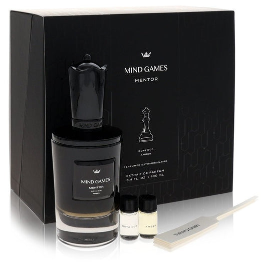 Mind Games Mentor Gift Set 3.4 oz Extrait De Parfum Spray + 2 x 0.10 Mini EDP For Women By Mind Games