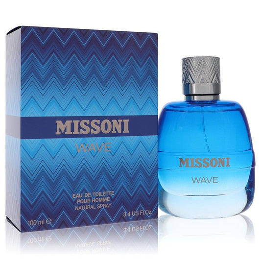 Missoni Wave 3.4 oz Eau De Toilette Spray For Men By Missoni