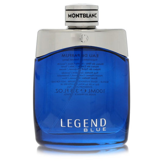 Montblanc Legend Blue Eau De Parfum Spray 3.3 oz Eau De Parfum Spray (Tester) For Men By Mont Blanc