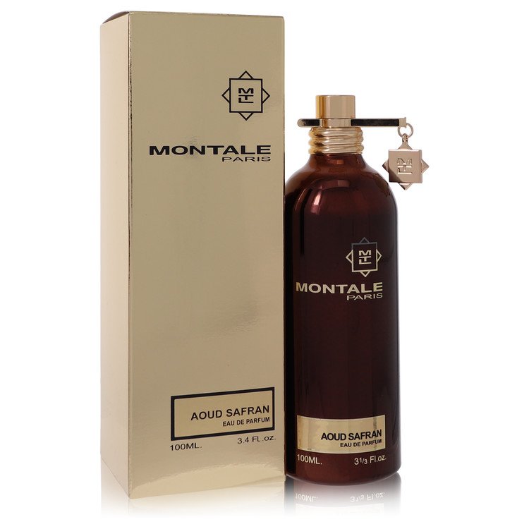 Montale Aoud Safran 3.4 oz Eau De Parfum Spray For Women By Montale