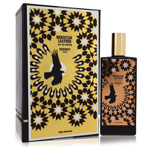 Moroccan Leather 2.5 oz Eau De Parfum Spray For Women By Memo