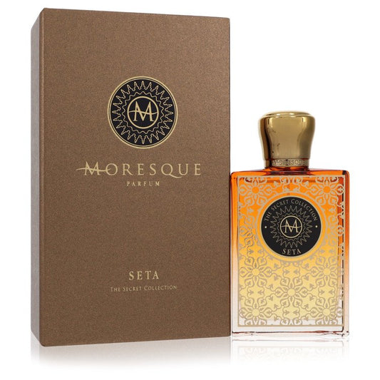 Moresque Seta Secret Collection Eau De Parfum Spray 2.5 oz Eau De Parfum Spray (Unisex) For Men By Moresque