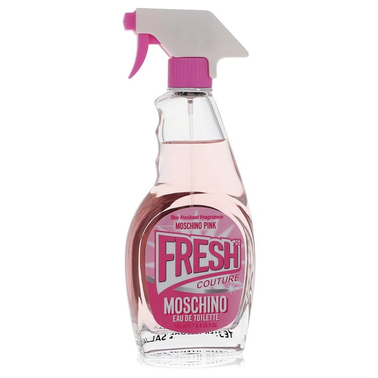 Moschino Fresh Pink Couture Eau De Toilette Spray 3.4 oz Eau De Toilette Spray (Tester) For Women By Moschino