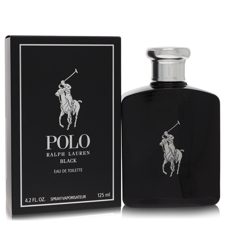 Polo Black 4.2 oz Eau De Toilette Spray For Men By Ralph Lauren