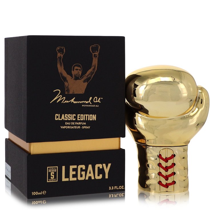 Muhammad Ali Legacy Round 5 Eau De Parfum Spray 3.3 oz Eau De Parfum Spray (Classic Edition) For Men By Muhammad Ali