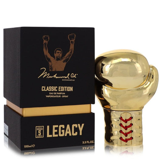Muhammad Ali Legacy Round 5 Eau De Parfum Spray 3.3 oz Eau De Parfum Spray (Classic Edition) For Men By Muhammad Ali