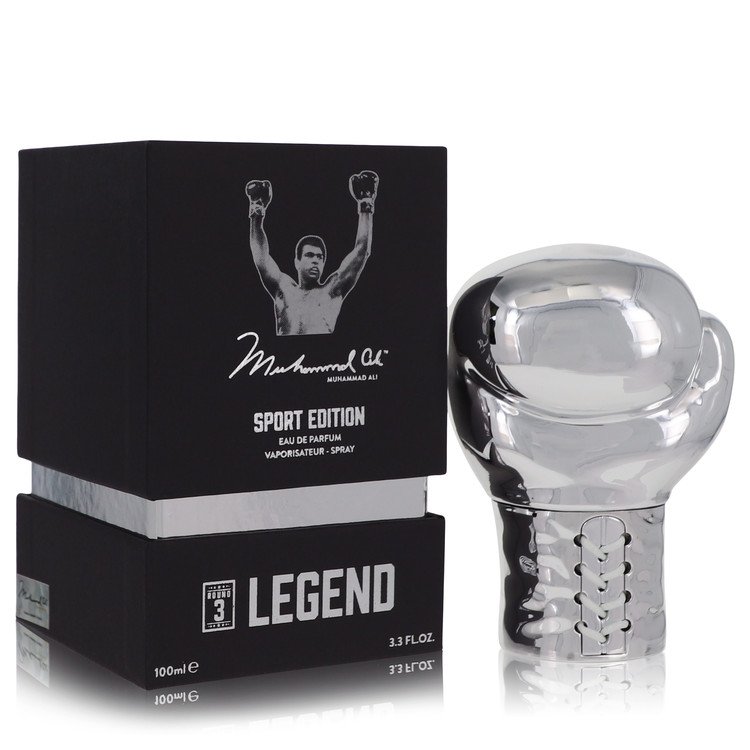 Muhammad Ali Legend Round 3 3.3 oz Eau De Parfum Spray (Sport Edition) For Men By Muhammad Ali
