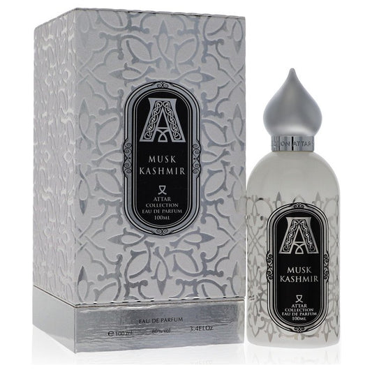 Musk Kashmir 3.4 oz Eau De Parfum Spray (Unisex) For Women By Attar Collection