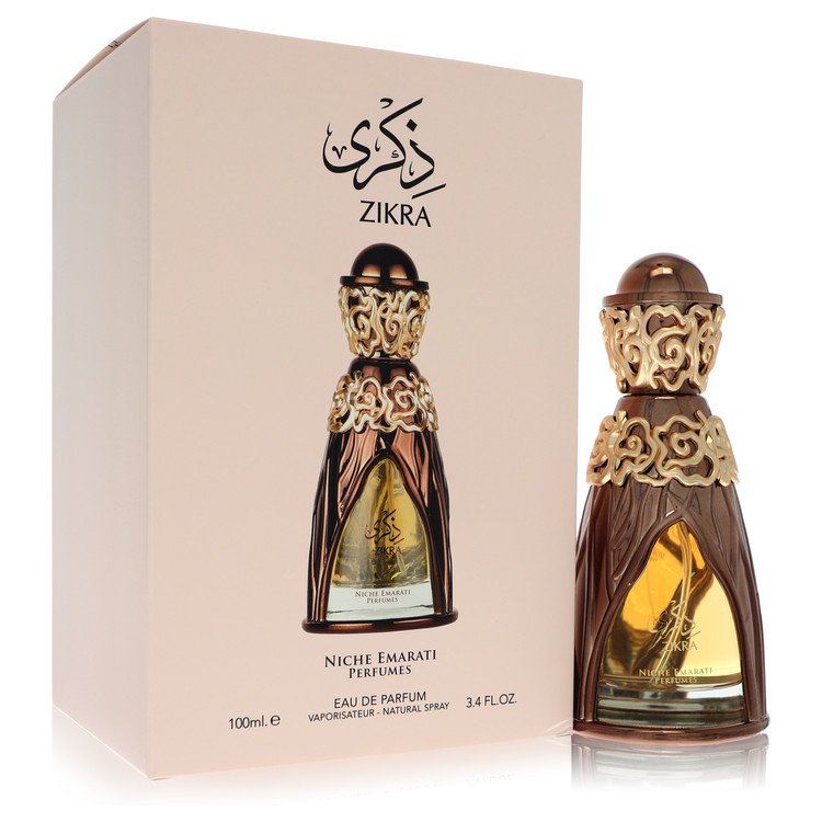 Niche Emarati Zikra Eau De Parfum Spray 3.4 oz Eau De Parfum Spray (Unisex) For Women By Lattafa