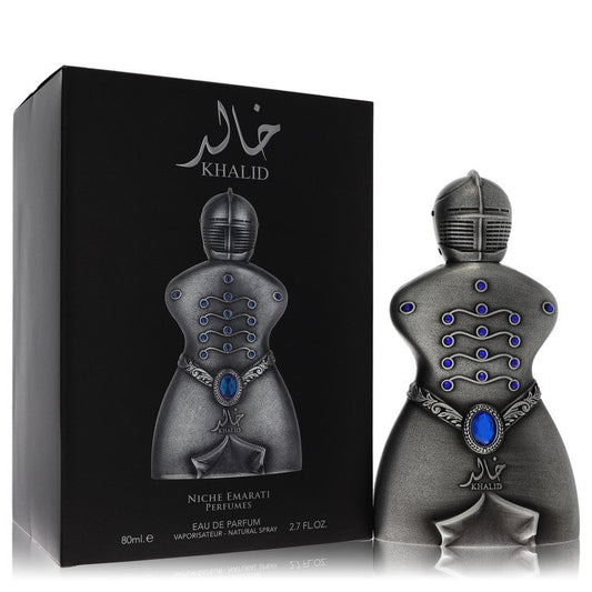 Niche Emarati Khalid Eau De Parfum Spray 2.7 oz Eau De Parfum Spray (Unisex) For Men By Lattafa
