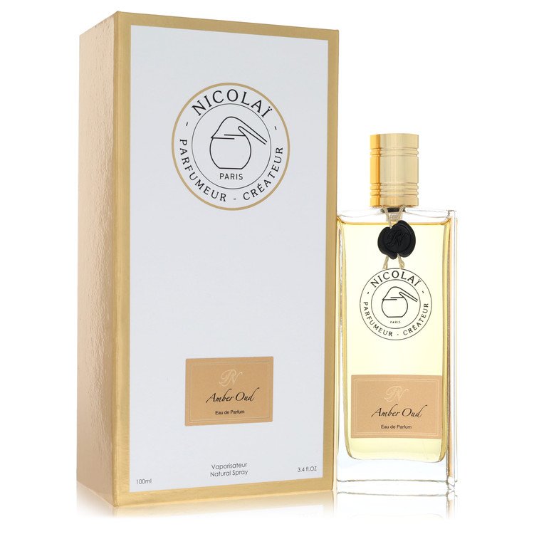 Nicolai Amber Oud 3.4 oz Eau De Parfum Spray For Men By Nicolai