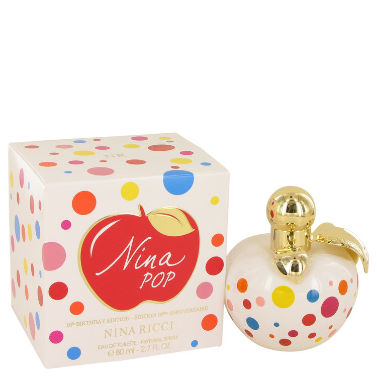 Nina Pop 2.7 oz Eau De Toilette Spray (10th Birthday Edition) For Women By Nina Ricci