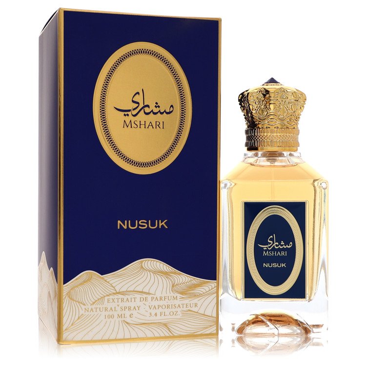 Nusuk Mshari Extrait De Parfum Spray 3.4 oz Extrait De Parfum Spray (Unisex) For Men By Nusuk