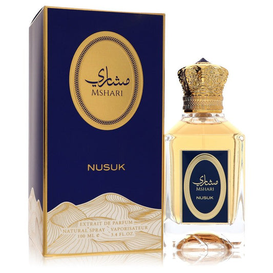 Nusuk Mshari Extrait De Parfum Spray 3.4 oz Extrait De Parfum Spray (Unisex) For Men By Nusuk