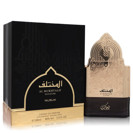 Nusuk Al Mukhtalif Signature Extrait De Parfum Spray 3.4 oz Extrait De Parfum Spray (Unisex) For Men By Nusuk