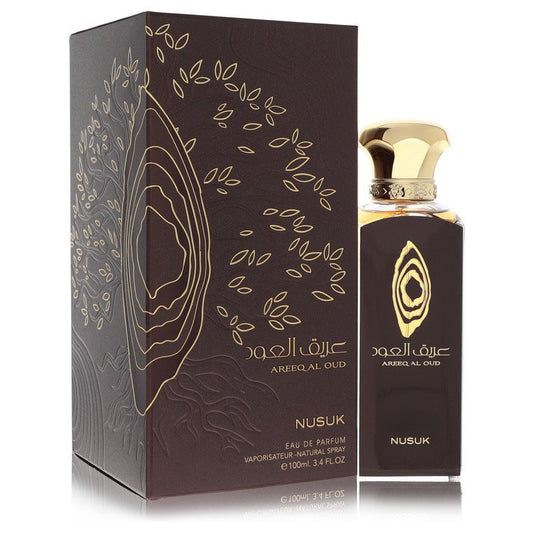 Nusuk Areeq Al Oud Eau De Parfum Spray 3.4 oz Eau De Parfum Spray (Unisex) For Men By Nusuk