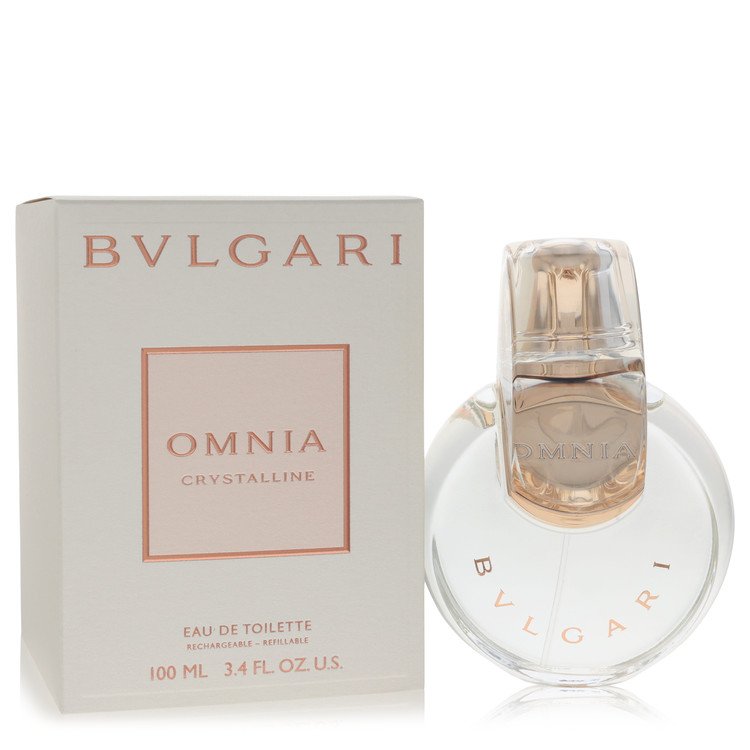 Omnia Crystalline 3.4 oz Eau De Toilette Refillable Spray For Women By Bvlgari