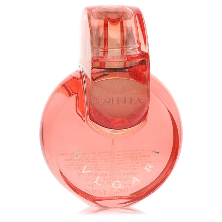 Omnia Coral Eau De Toilette Spray 3.4 oz Eau De Toilette Spray (Tester) For Women By Bvlgari
