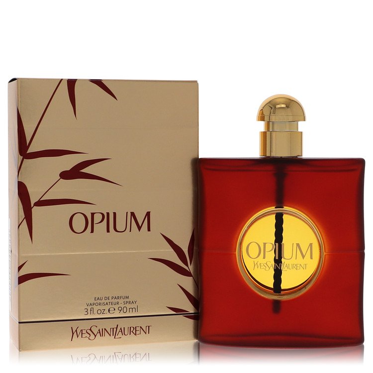 Opium 3 oz Eau De Parfum Spray (New Packaging) For Women By Yves Saint Laurent