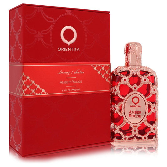 Orientica Amber Rouge 2.7 oz Eau De Parfum Spray (Unisex) For Men By Orientica