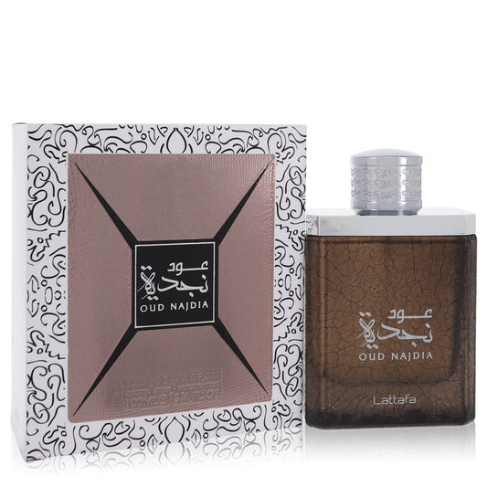 Oud Najdia Eau De Parfum Spray 3.4 oz Eau De Parfum Spray (Unisex) For Women By Lattafa