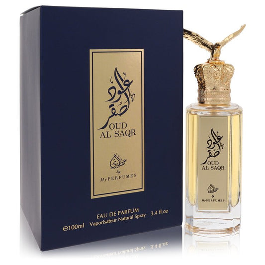 Oud Al Saqr Eau De Parfum Spray 3.4 oz Eau De Parfum Spray (Unisex) For Men By My Perfumes
