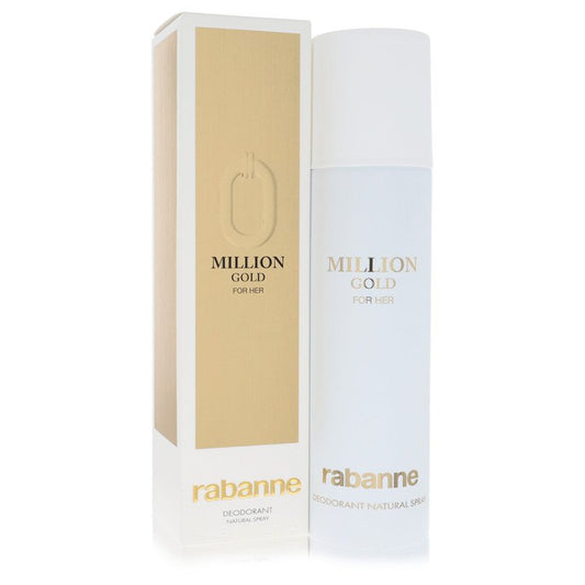 Paco Rabanne Million Gold 5 oz Deodorant Spray For Women By Paco Rabanne