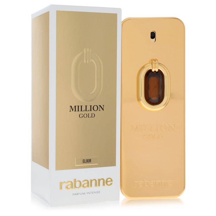 Paco Rabanne Million Gold Elixir Intense 6.8 oz Parfum Intense Spray For Men By Paco Rabanne