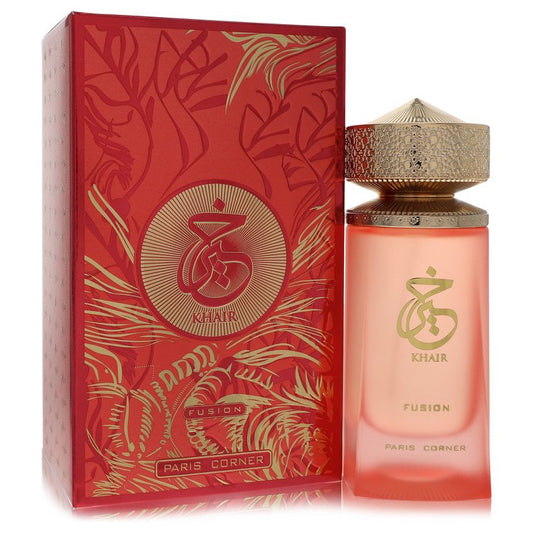 Paris Corner Khair Fusion Eau De Parfum Spray 3.4 oz Eau De Parfum Spray (Unisex) For Men By Paris Corner
