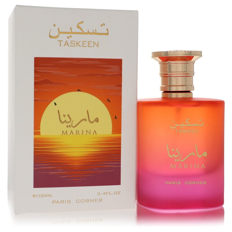 Paris Corner Taskeen Marina Eau De Parfum Spray 3.4 oz Eau De Parfum Spray (Unisex) For Men By Paris Corner