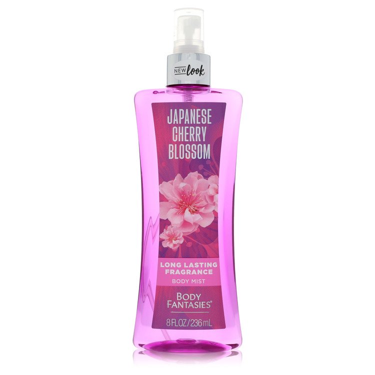 Body Fantasies Signature Japanese Cherry Blossom 8 oz Body Spray For Women By Parfums De Coeur