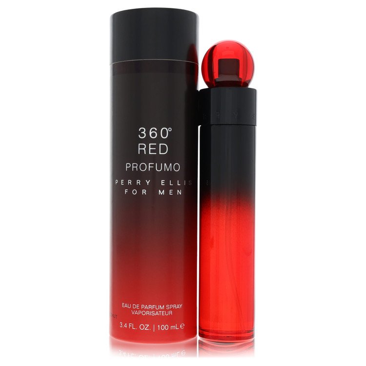 Perry Ellis 360 Red 3.4 oz Eau De Parfum Spray For Men By Perry Ellis