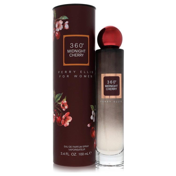 Perry Ellis 360 Midnight Cherry 3.4 oz Eau De Parfum Spray For Women By Perry Ellis