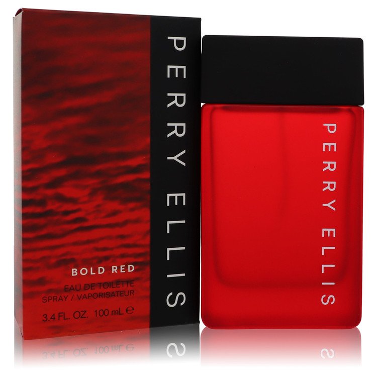 Perry Ellis Bold Red 3.4 oz Eau De Toilette Spray For Men By Perry Ellis