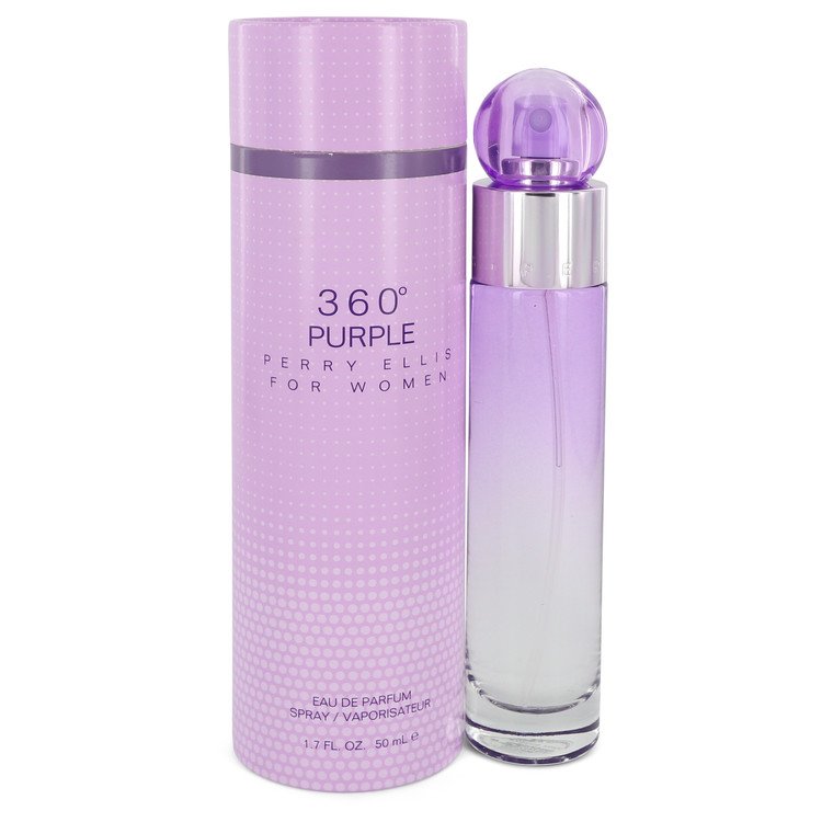 Perry Ellis 360 Purple 1.7 oz Eau De Parfum Spray For Women By Perry Ellis