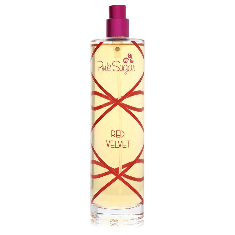 Pink Sugar Red Velvet Eau De Toilette Spray 3.4 oz Eau De Toilette Spray (Tester) For Women By Aquolina