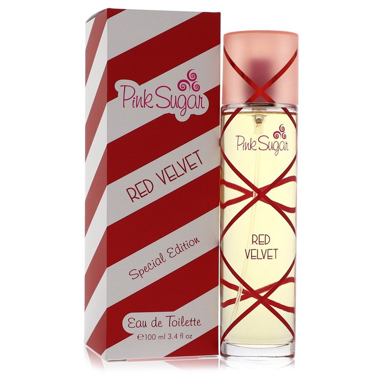 Pink Sugar Red Velvet 3.4 oz Eau De Toilette Spray For Women By Aquolina