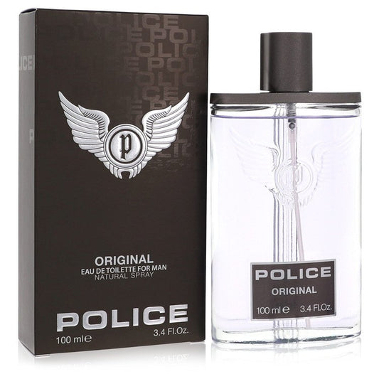 Police Original 3.4 oz Eau De Toilette Spray For Men By Police Colognes