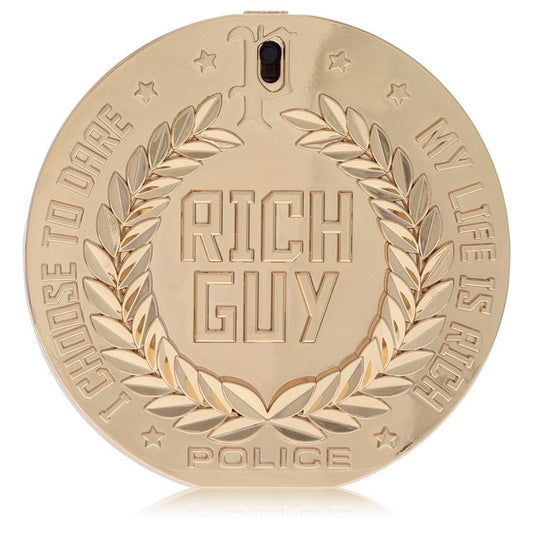 Police Rich Guy Eau De Toilette Spray 3.4 oz Eau De Toilette Spray (Tester) For Men By Police Colognes
