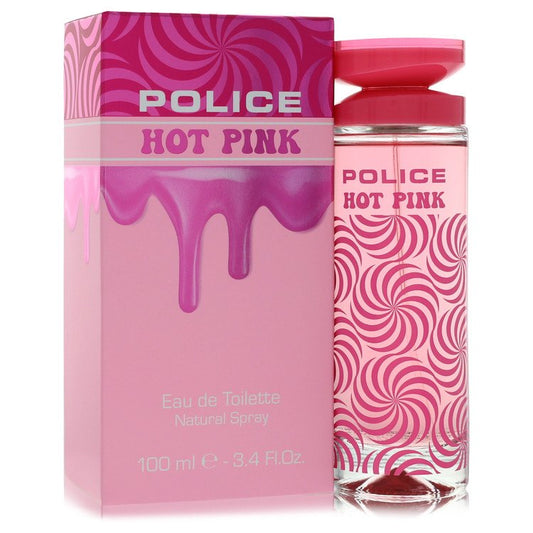Police Hot Pink 3.4 oz Eau De Toilette Spray For Women By Police Colognes